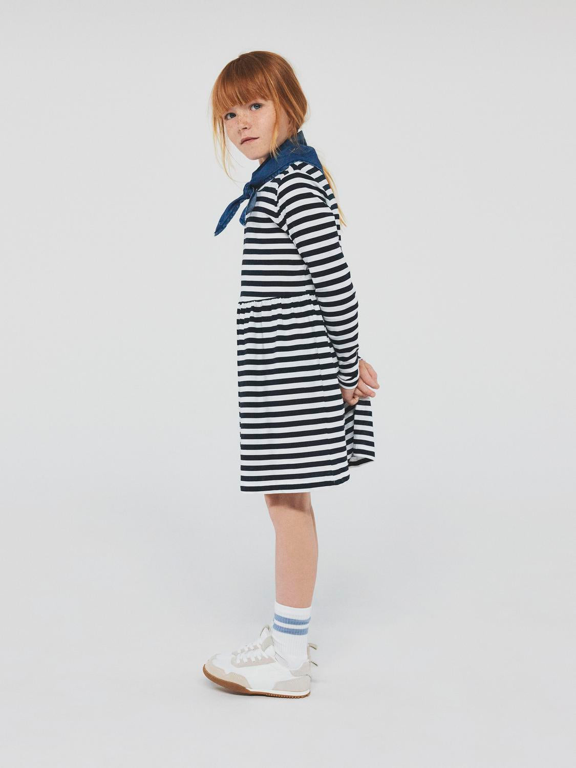 NMFVIVIA Short Dress - Bright White