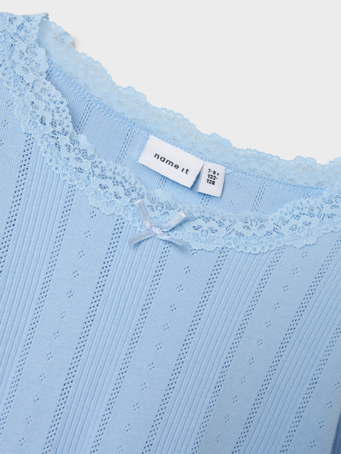NKFFREDA T-Shirt - Chambray Blue